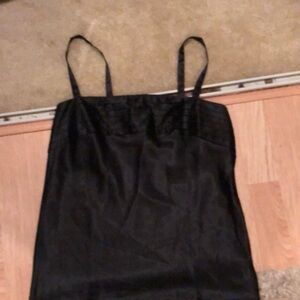 Black “silky” cami in excellent condition